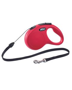 Litar drejtues per qen, Flexi, Classic, S, 5m, 12 kg, ngjyre e kuqe