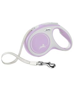 Litar drejtues per qen, Flexi, Comfort, M, 5m, 25 kg, ngjyre roze