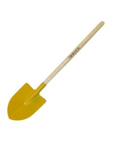 Short shovel, Big, 12 x 77 cm, metal head, wooden handle