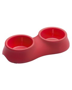 Pet food bowl, Imac, 0.45+0.45 L