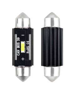 Llampa Led Canbus Amio Am-02443 1860-1Smd Ultra Bright C5W C10W 39Mm 12V/24V White