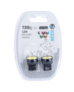 Llampa Led Canbus Cm-58956 1Xcob Led W21/5W 12V White 2Cp