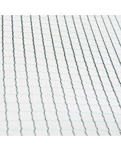 Hail and bird net, Iride Due, 2x200 m, 46g/m2, 15% protection, green color