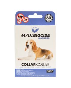 Qafore kunder paraziteve, MAXBIOCIDE, per qen 60 cm