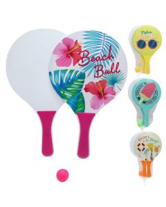 Set with beach rockets + ball