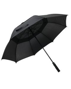 Cader for men, 98cm, black color, soft handle, turned tail