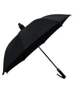 Cader for men, 102cm, black color, plastic handle, closing mechanism