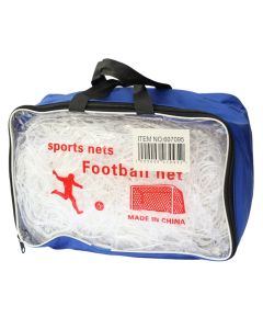 Net for soccer goals, 5.5m X 2.5m X 3mm, white color