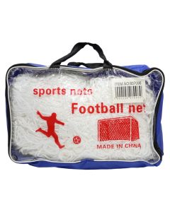 Net for soccer goals, 5.5mx2.5m x6mm, white color