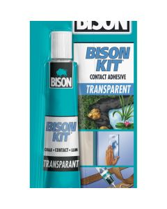 Adhesive for textile, linoleum and rubber, transparent, Bison, 50 ml