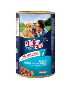 Ushqim për qen, Miglior Cane, 1250gr, me mish pule dhe peshk