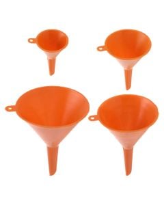 Set Hinke per karburant, FX Tools, polipropilen, 4pc, ngjyre portokalli