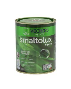 Ecological primer, Vechro, Smaltolux, for every surface, 0.75L, white, 10-12 m²/L, dilution 8-15% with water, 1-2 hours of drying.