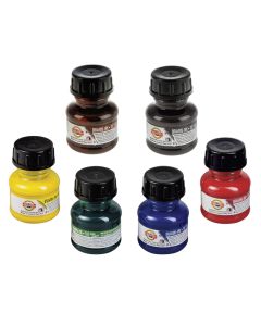 Set of paints, Koh-I-Noor, 20g, 6 colors