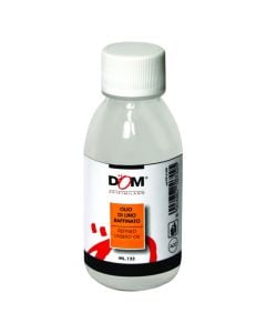 Linseed oil, Dom, 125ml, yellow