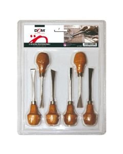 Chisel set for artist, Dom, 13cm, 6pc