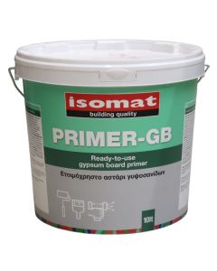Primer, Isomat, Primer-GB, 10lt, white, 10-12 m²/lit, ready for use, 1 hour drying