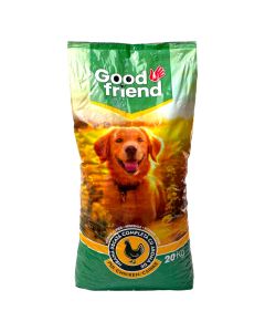Ushqim per qen, Good Friend, 20 kg, me mish pule