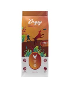 Ushqim per qen, Dogsy, 18 kg, me pule dhe oriz