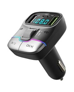Mp3 with bluetooth for car, Earldom, M100, 12V, 3A, phone call, music, radio, 2 USB inputs