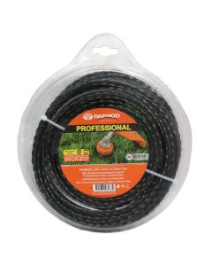 Grass trimmer line, Daewoo, 3.9mm x 32m, spiral, black