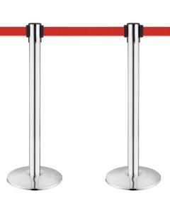Space limiter, shaft of Ø 60mm x H90 cm, base 30 cm, bar 1.7 m (the price includes a pole)