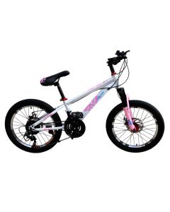 Children's bicycle, Adkids, 20", color pink and white