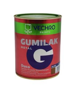 Bojë për metal, Vechro Gumilak, 750ml, kafe 612, 14-16 m²/lt, 2-3 orë tharje