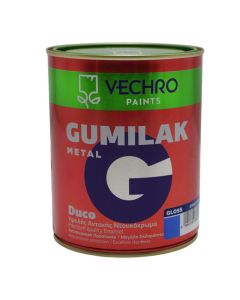Bojë për metal, Vechro Gumilak, 750ml, blu 642, 14-16 m²/lt, 2-3 orë tharje