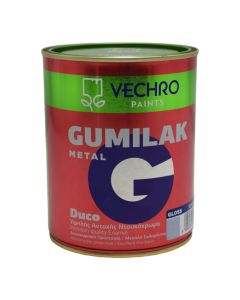 Bojë për metal, Vechro Gumilak, 750ml, gri 658, 14-16 m²/lt, 2-3 orë tharje