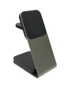 Karikues dhe mbajtës celulari 3 në 1, GoWatt, 15 W, kufje, celularë dhe smartwatch