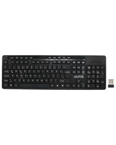 Wireless keyboard, Auris ARS-WKB01, black