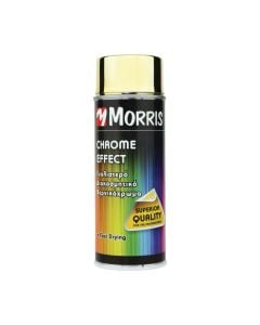 COLOR SPRAY, CHROME EFFECT GOLD, MORRIS 400 ml