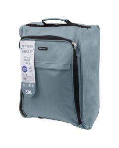 Valixhe udhëtimi, ProWorld, poliestër, 20", W22 x D36 x H50 cm, ngjyra gri