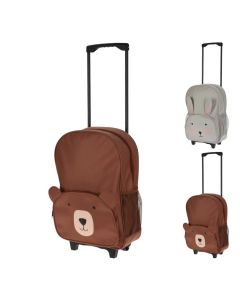 Valixhe udhëtimi për fëmijë, poliestër, W12 x D29 x H40 cm, ngjyra mikse, me dizenjo
