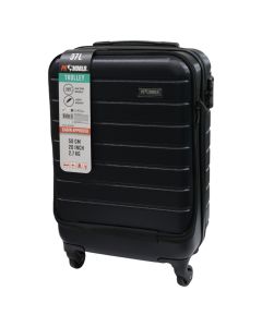 Valixhe udhëtimi, ProWorld, ABS, 20", W22 x D35 x H55 cm, ngjyra gri e errët