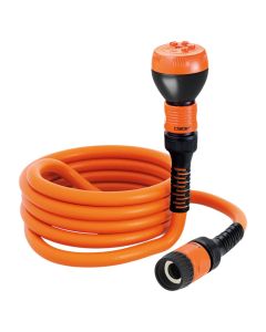 Water hose + connectors, Claber, 15 m, 2x expansion, 1-5 Bar