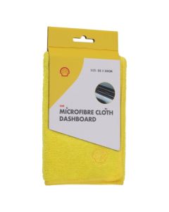 Cleaning cloth, Shell, 35x35cm, polyester, yellow color