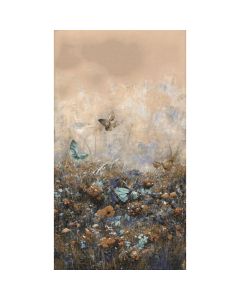 Letër muri, Erismann, Fashion for Walls, 1.5 x 2.7 m, ngjyrë bezhë, bojëqielli dhe blu, 2551N-81