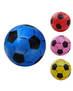 Football plastic Stars 23 cm 5 assorted