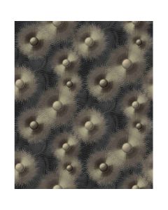 Letër muri, Erismann, Elle Decoration, 10.05 x 0.53 m, ngjyra gold, e zezë, 10191-15