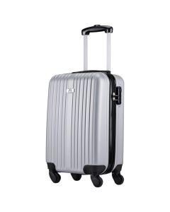 Valixhe udhëtimi, Slazenger, ABS, 18", W22 x D35 x H52 cm, ngjyra gri