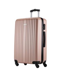Valixhe udhëtimi, Slazenger, ABS, 26", W27 x D48 x H72 cm, ngjyra rozë gold