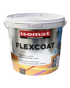 Acrylic paint for interior and exterior, Flexcoat, 10 L, white