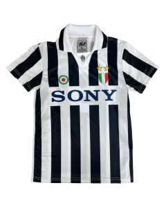 Juventus jersey, Retro, for adults, size XL, black and white