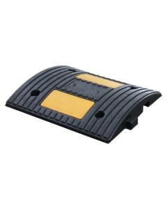 Speed ​​limiter, 30 x 35 x 4.5 cm, black with yellow