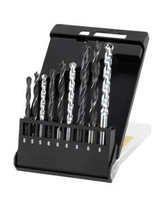 Punto set, Stanley, 5, 6, 8 mm, concrete, wood, metal