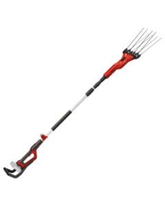 Stekë shkundëse ulliri me bateri, Einhell, GE-FS 18/53 Li-Solo, 2.2 - 3.1 m, teleskopike, trup alumini, kokë me fibra karboni