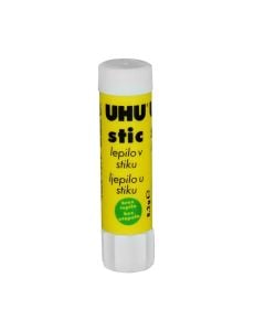 Glue stick, UHU, plastic, 8.2 g, yellow, 1 piece