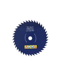 Grass trimmer blade, B5, 255x25.4x1.4 mm, 40 T